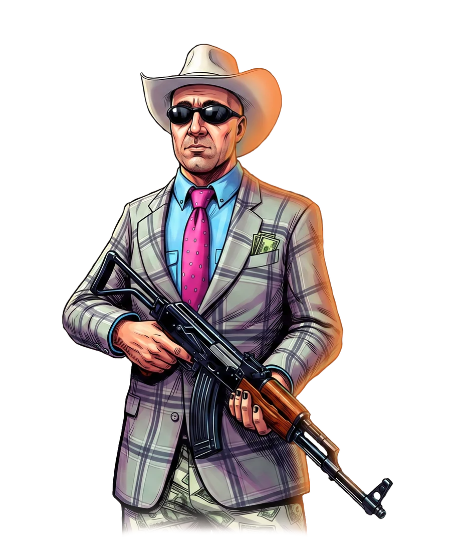 Маскот промо BABOS на GTA5RP